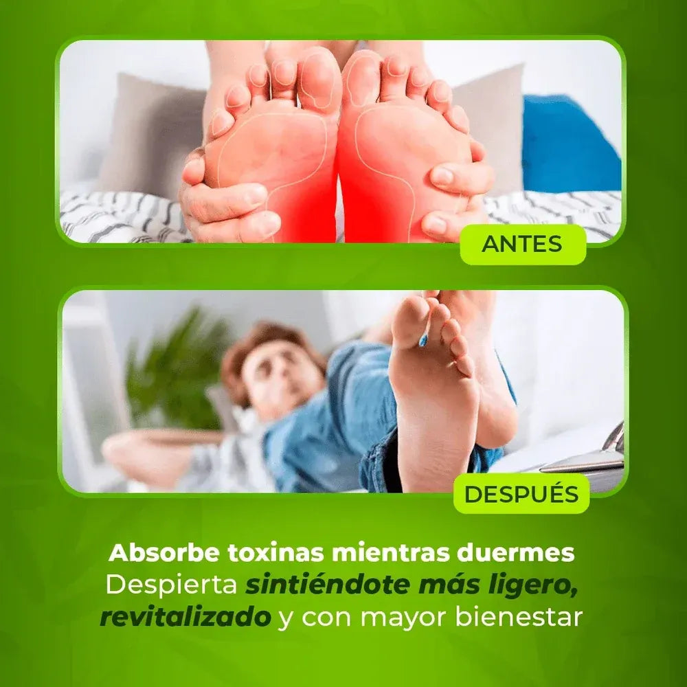 PARCHE DETOX PARA PIES - LIQUIDACIÓN DE STOCK 📦